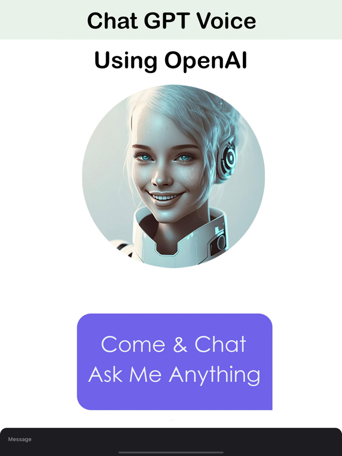 Chat GPT Voice Open AI Bot