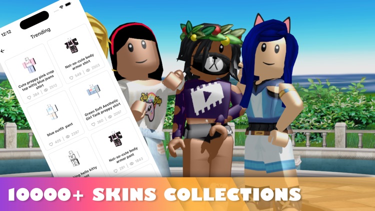 Insights and stats on Skins girls for roblox