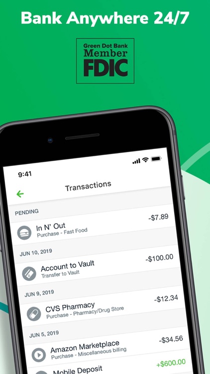 Green Dot - Mobile Banking screenshot-2