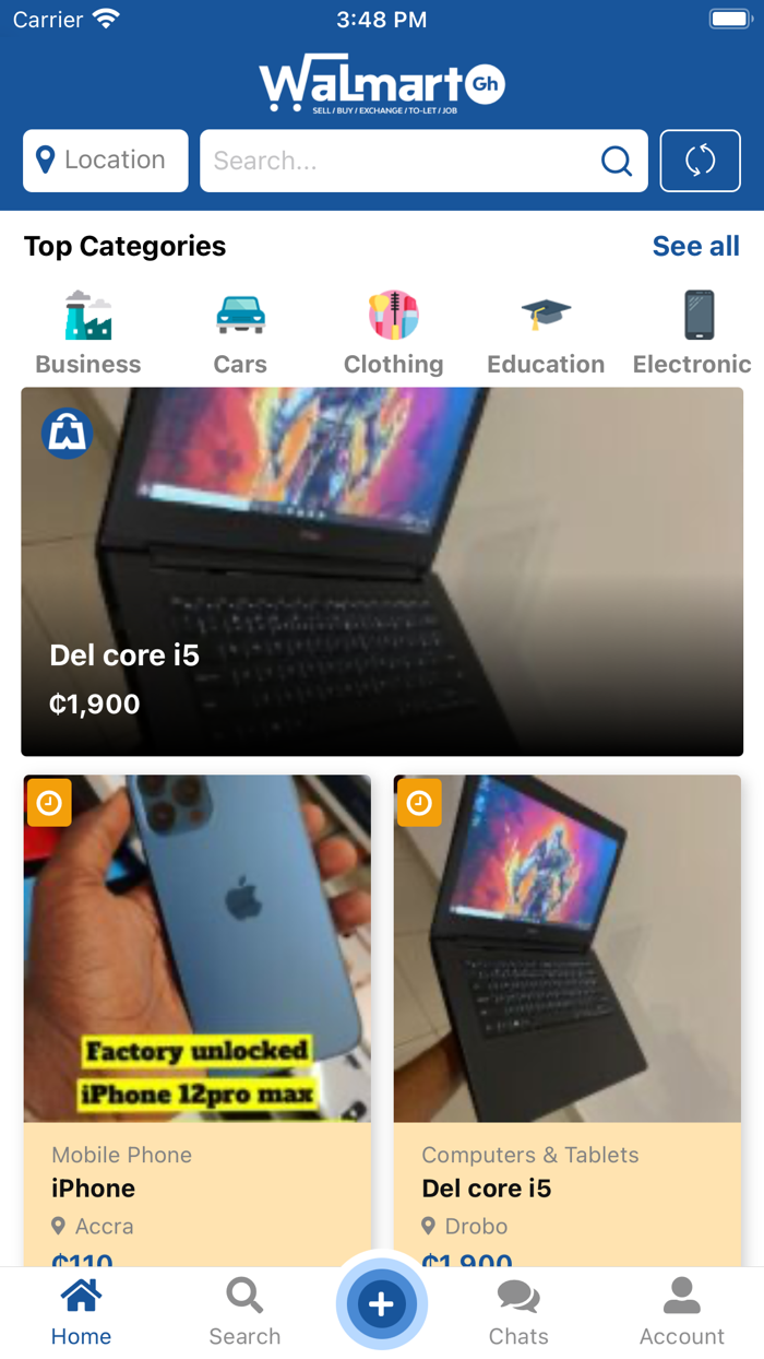 WalmartGhBuy,Sell,Rent  Jobs