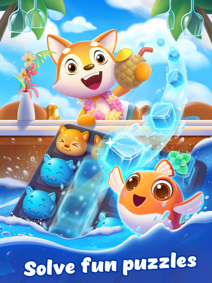 Summer Friends－match 3 puzzles