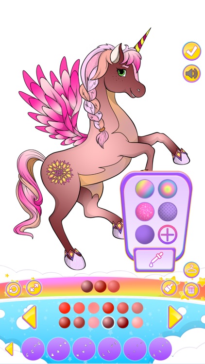 Unicorn: Kids Coloring Games