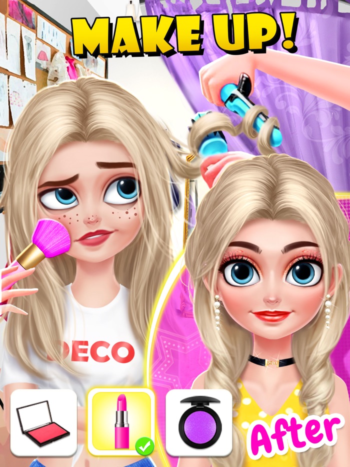Makeover Love Story Girl Games