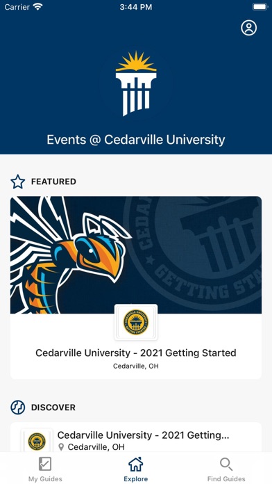 Events @ Cedarville University screenshot 2