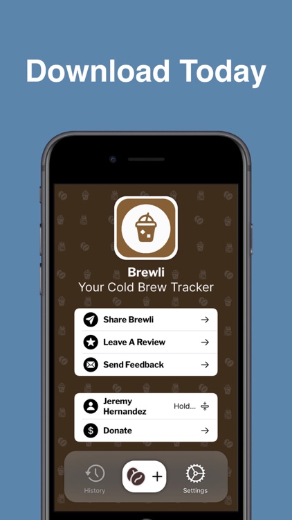 Brewli - Cold Brew Tracker screenshot-4