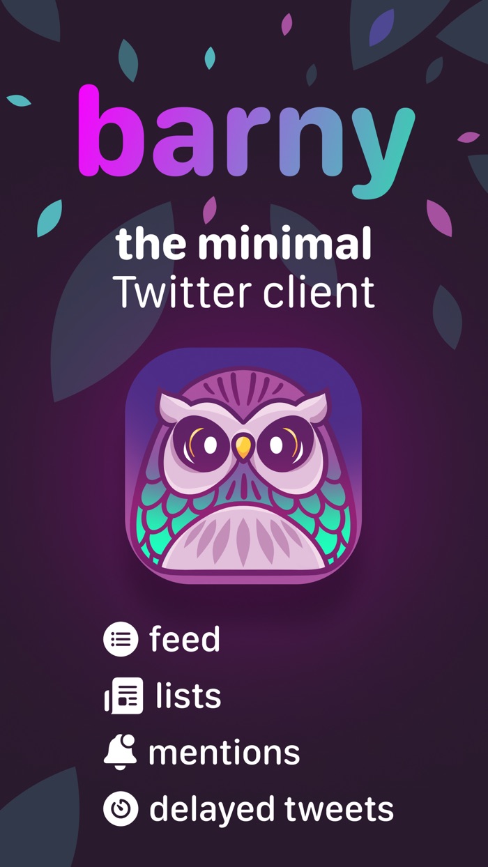 barny for twitter