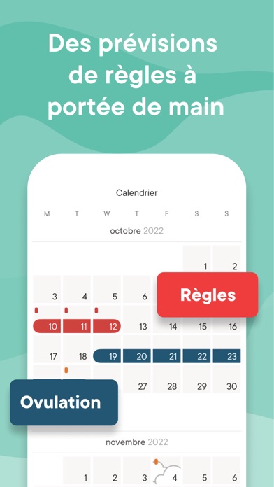 Clue calendrier des règles Clue calendrier des règles