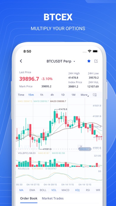 BTCEX: Trade Bitcoin & Crypto Screenshot on iOS