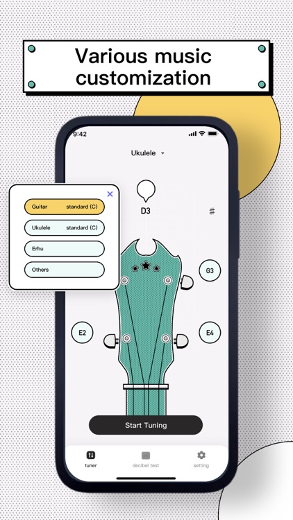 GuitarTuner-Bass&Ukulele Tuner