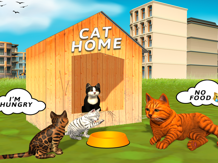 Mom Cat Simulator Pet Games