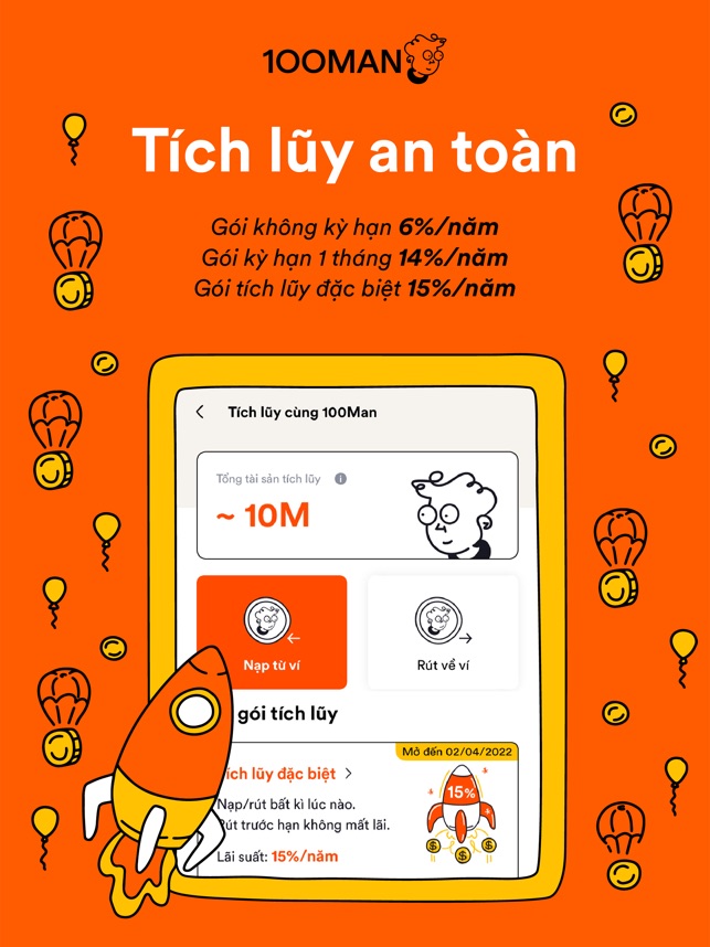 100Man - Tích lũy và đầu t‪ư‬