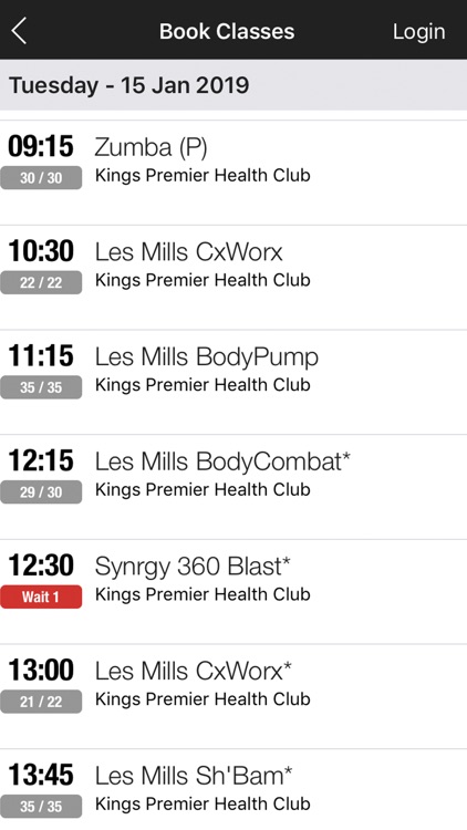 Kings & Marina Health Clubs