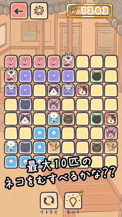 Cat Ties - puzzle game