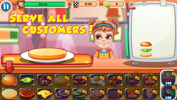 Burger Fever: Restaurant Games