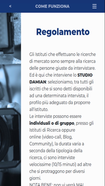 Studio Damian App