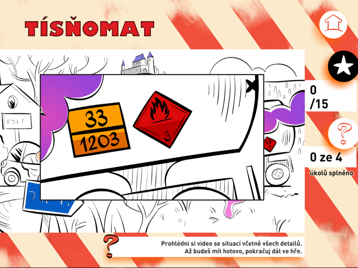 Tísňomat - nácvik volání