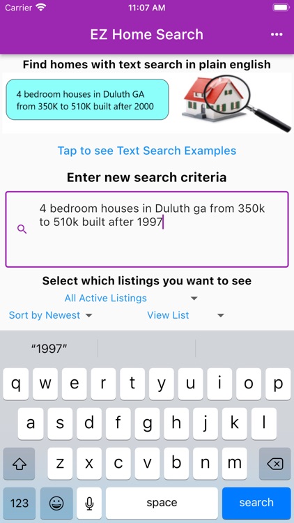 EZ Home Search