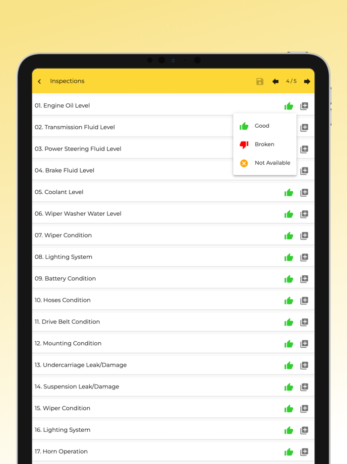 CARSOME Service Inspect
