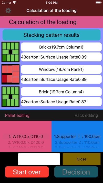 Easy. PalletStackingCalculator