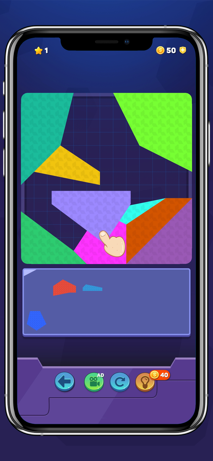 Tangram Polygon Puzzle