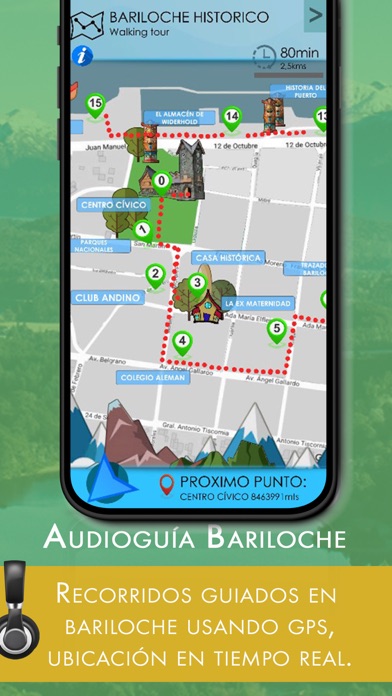 Screenshot #2 pour Audioguía Bariloche