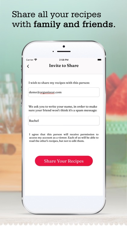 OrganizEat: recipe organizer screenshot-8