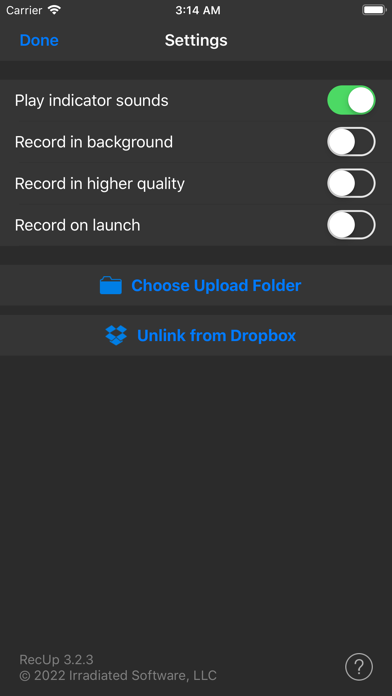 RecUp - Record to the Cloud RecUp - Record to the Cloud