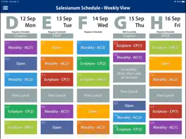 Game screenshot Salesianum Schedule: Teacher hack