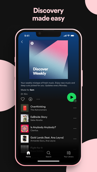 Spotify - Music and Podcasts iphone images