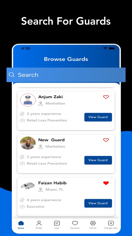 Guard Arena Employers