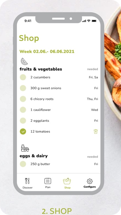 mealy - Healthy meal planning screenshot-2