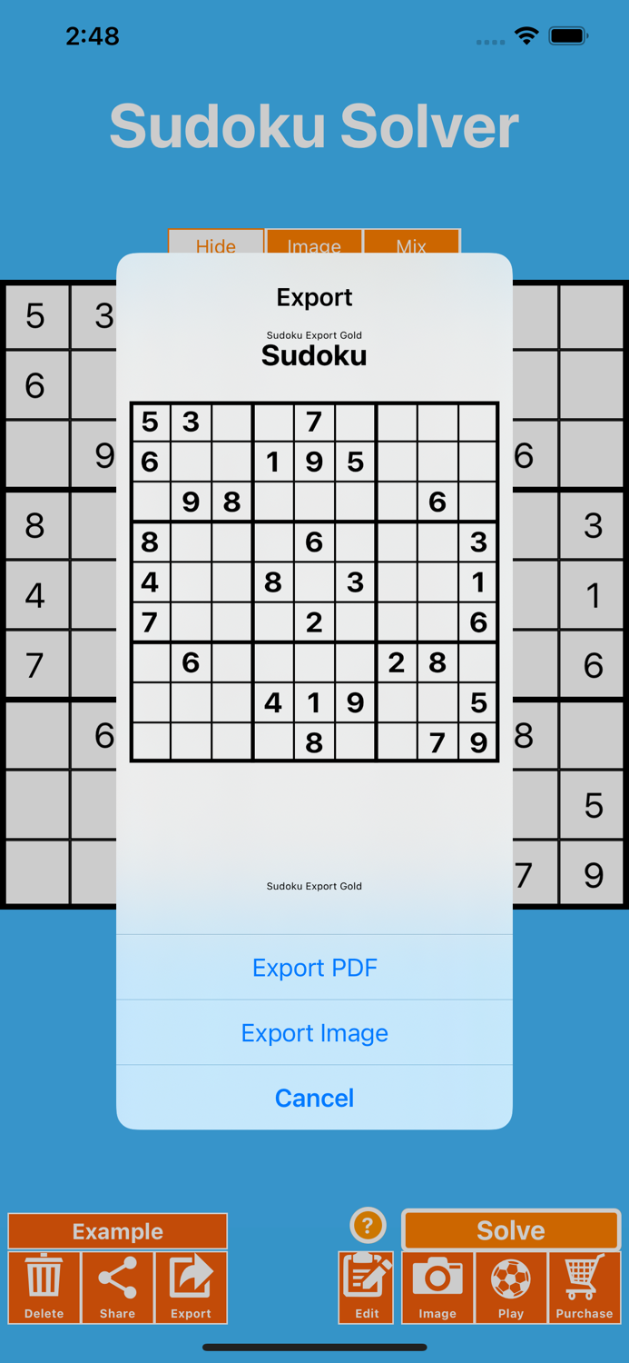 Sudoku Solver and Play