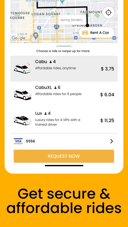 Cabu - Get rides, food & more