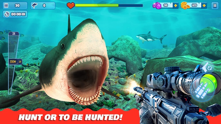 Shark Hunting Games: Sniper 3D screenshot-5