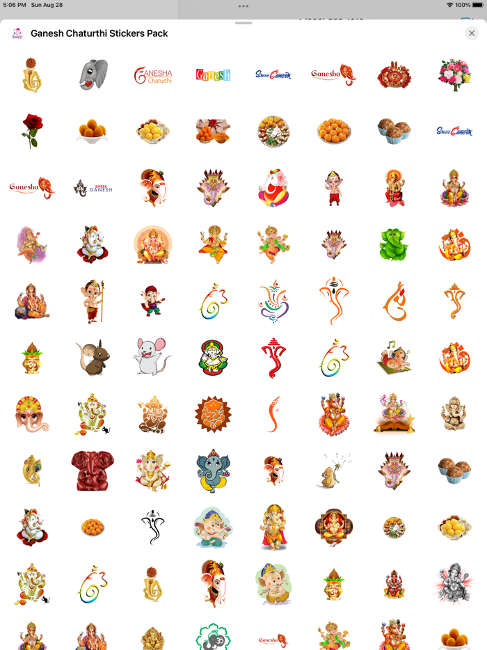 Ganesha Stickers