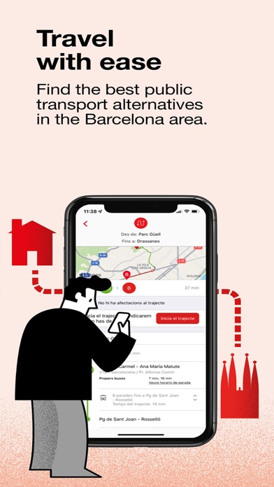 TMB App (Metro Bus Barcelona) screenshot 2