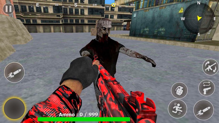 FPS Shooting 3D Zombie Attack screenshot-3