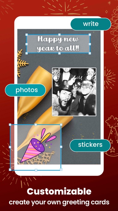 Happy New Year - Photo Frames screenshot 2