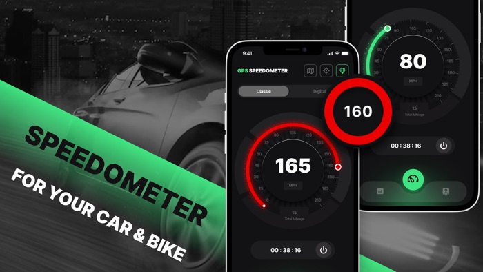 Speedometer GPS speed tracker