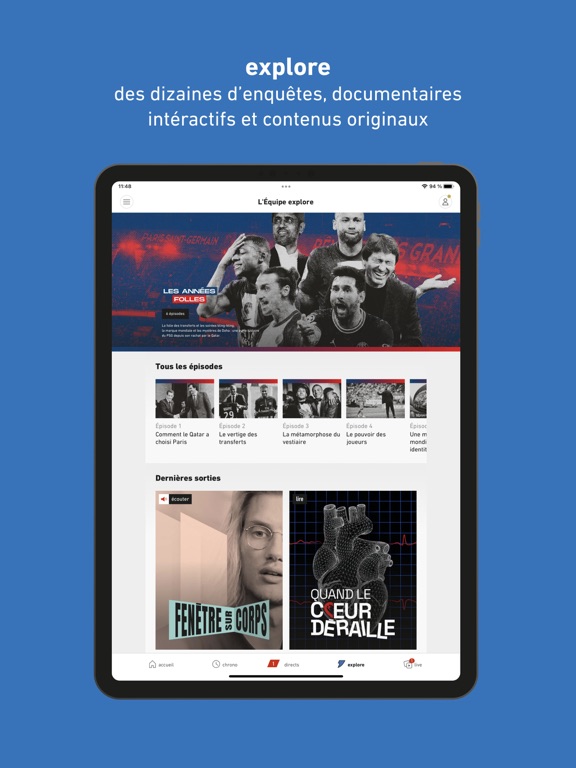 L’EQUIPE, sports en direct L’EQUIPE, sports en direct