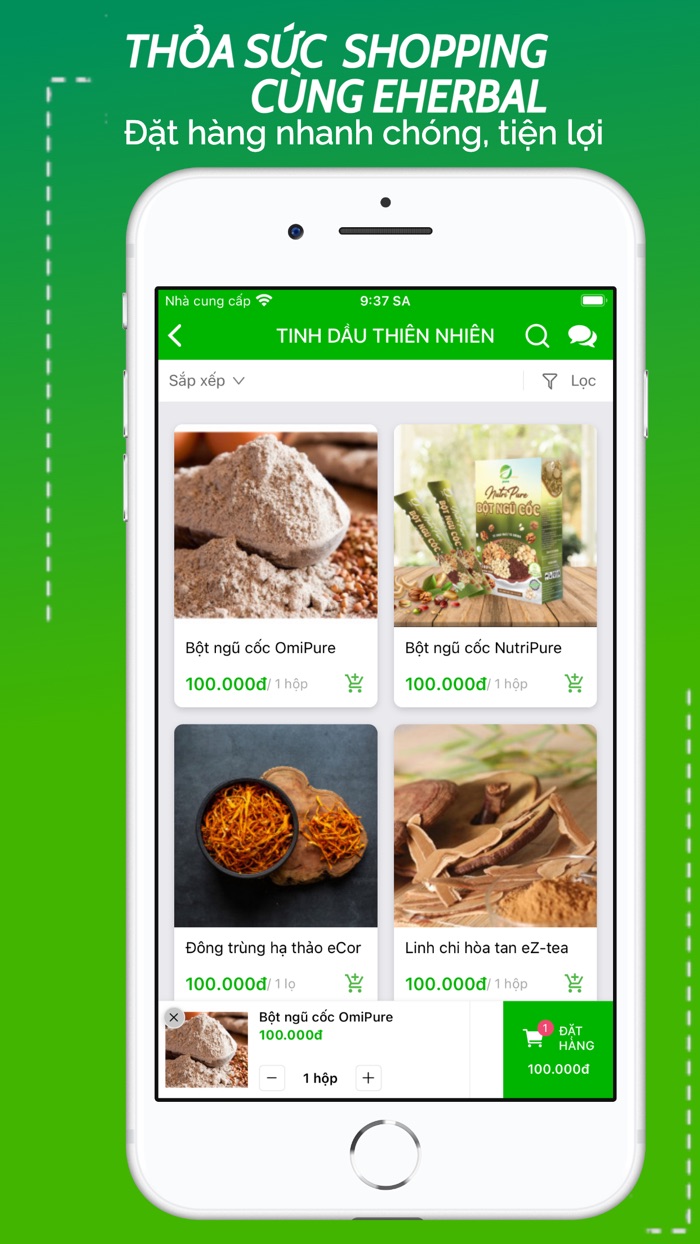 eherbal -  Sản phẩm sức khỏe