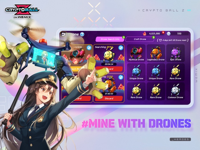 Crypto Ball Z on WEMIX