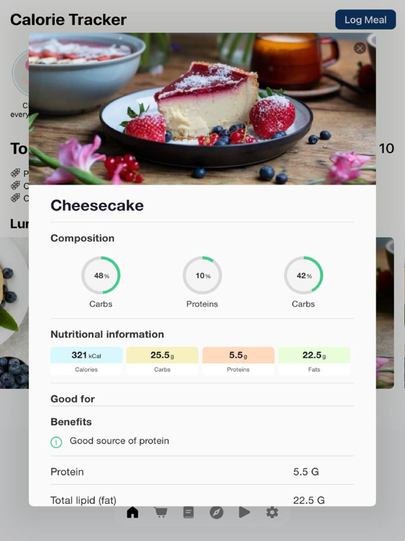 Calorie Calculator: Food Log screenshot 3