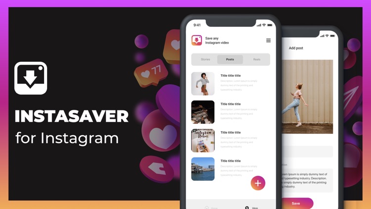 InstaSaver for Instagram App