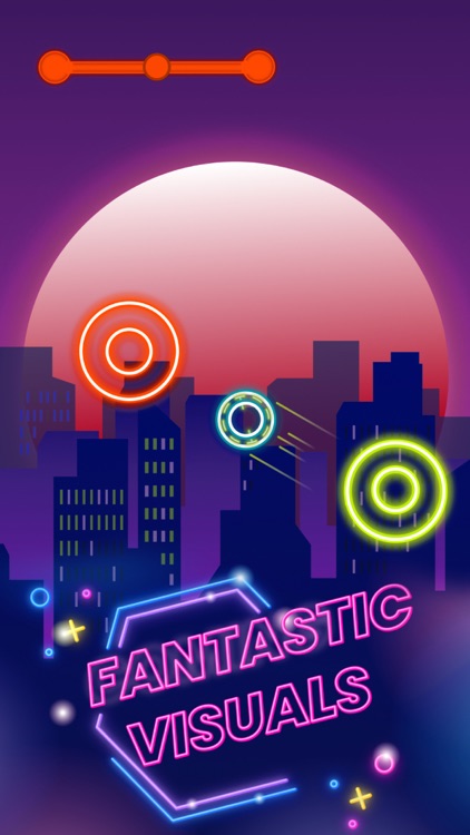 Neon Ball Hop – Aim and Shoot