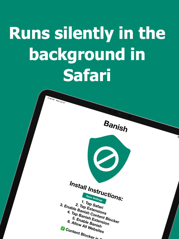 Banish for Safari Banish for Safari