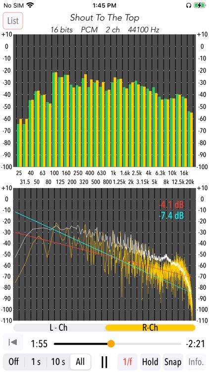 Music Frequency Analyzer screenshot-4