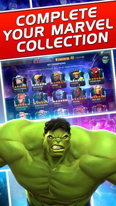 Screenshot from Marvel Contest of Champions