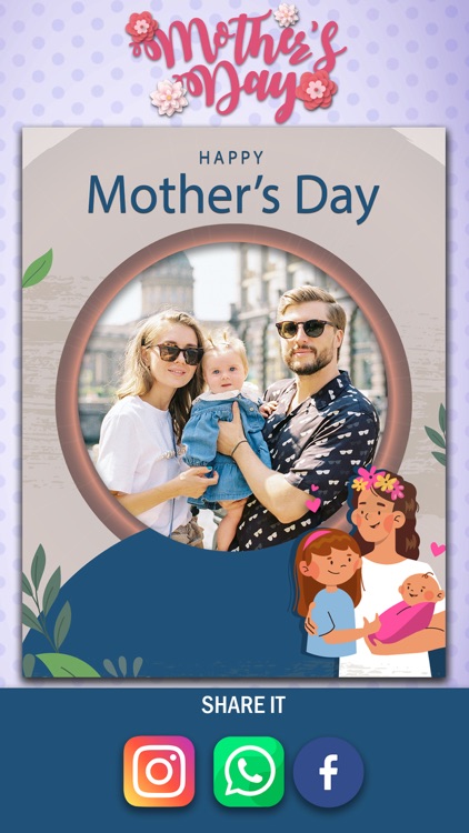 Mother's day frames Collage Ap