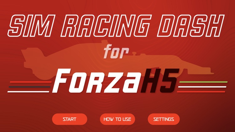 Sim Racing Dash for ForzaH5